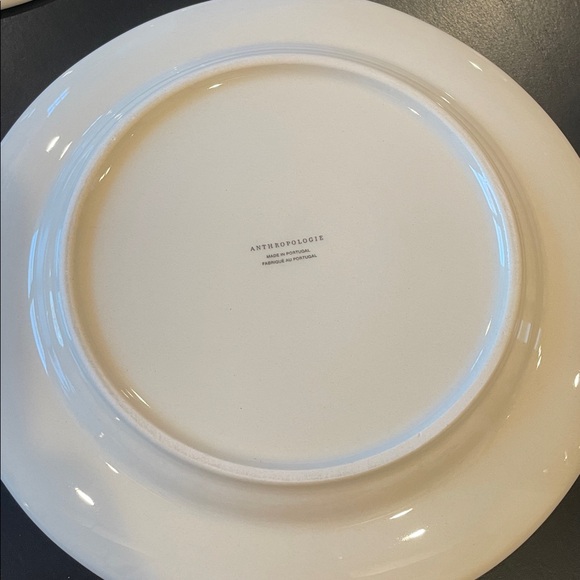 Set of four Anthropologie old Havana salad plates blue - Picture 8 of 10